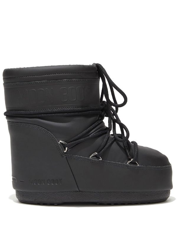 Icon Low Snow Boots in Black - Moon Boot