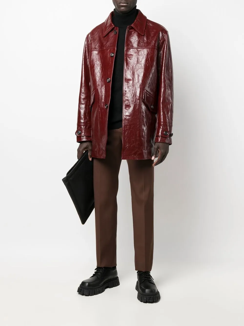 Valentino Garavani Straight pantalon - Bruin