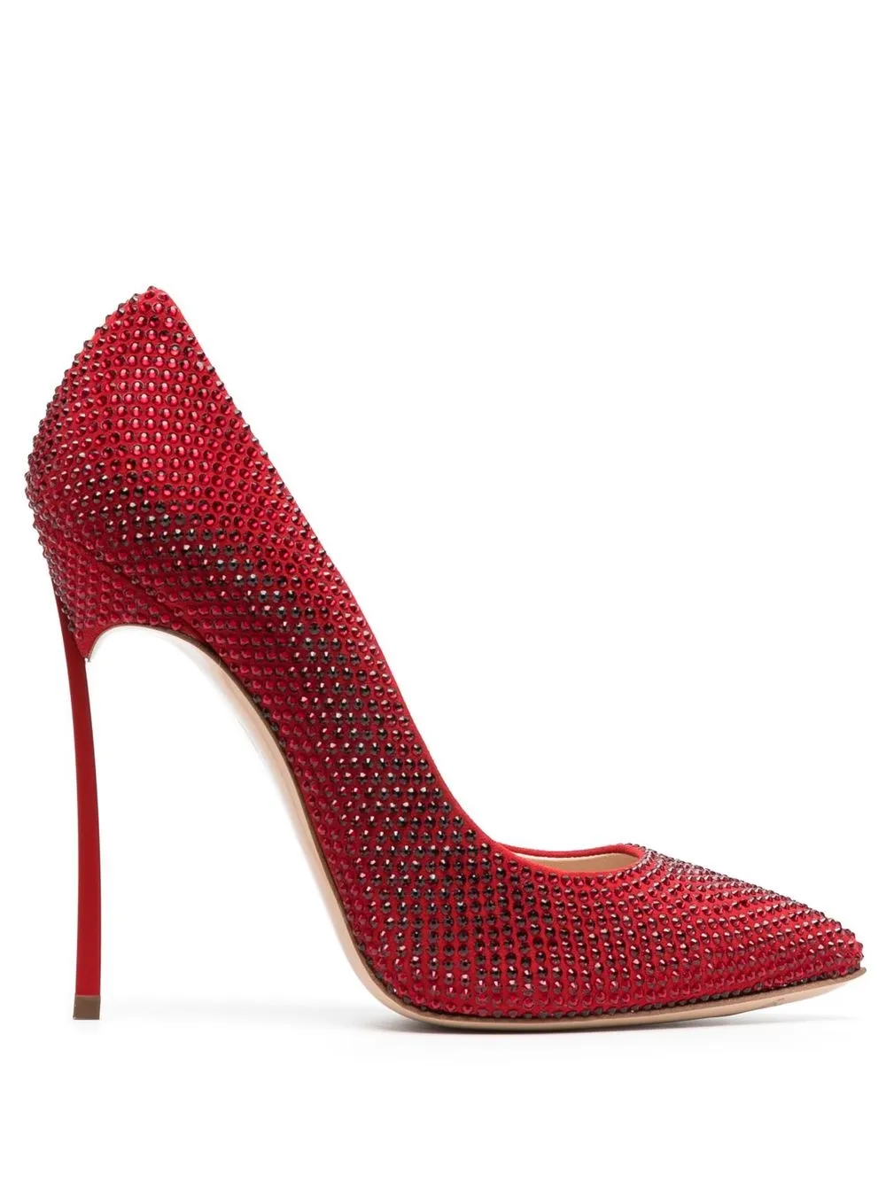 

Casadei zapatillas con tacón stiletto - Rojo