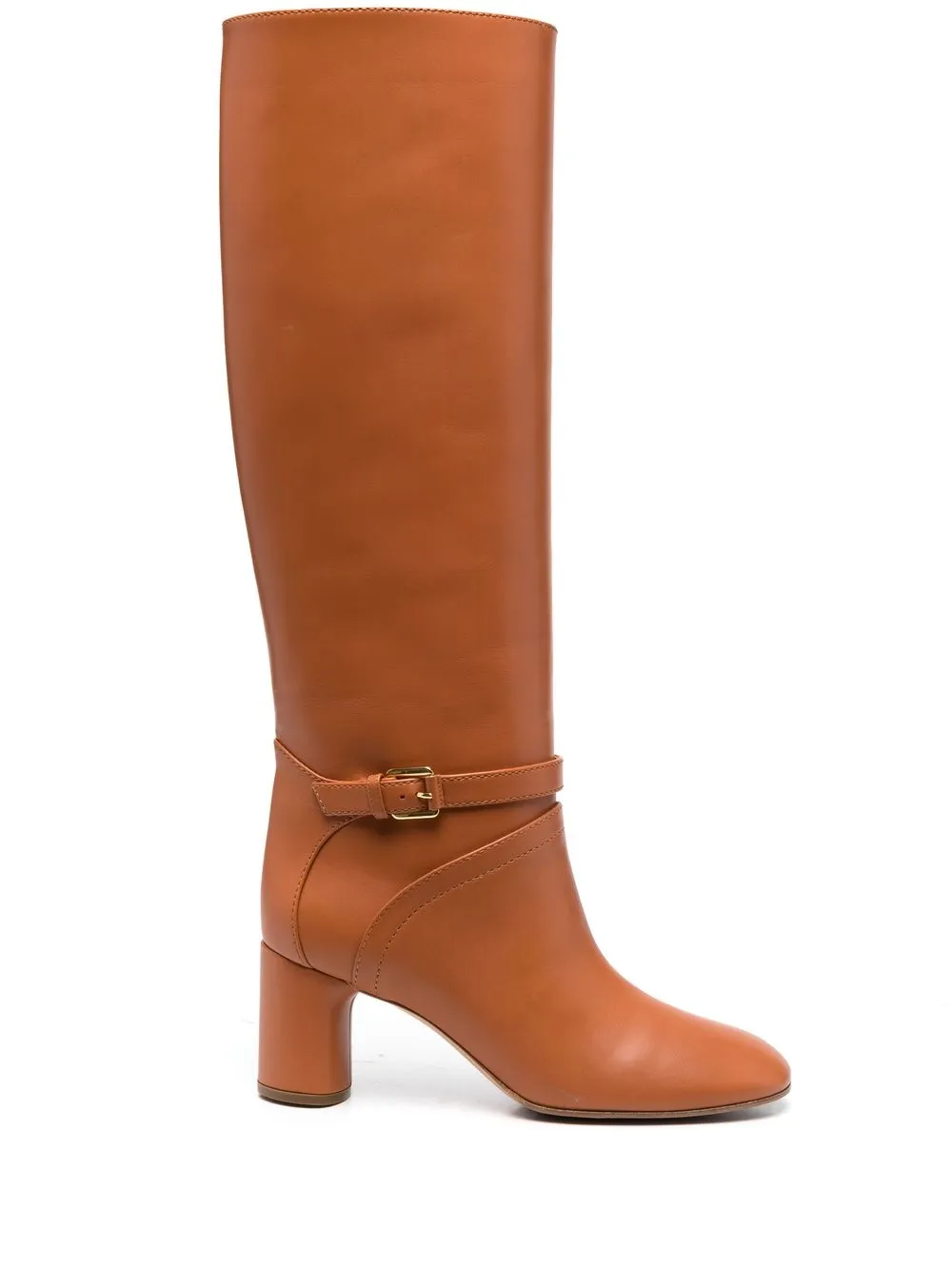 

Casadei buckled-strap 75mm knee boots - Brown