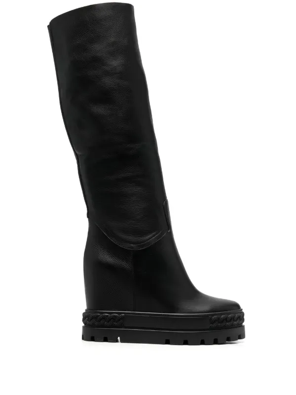 casadei wedge boots