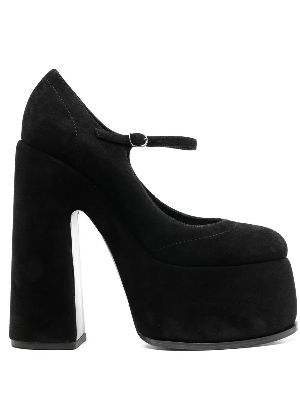 

Casadei zapatillas con plataforma de 170mm - Negro