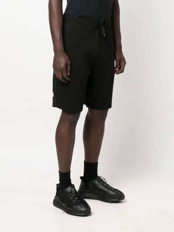 【送料&関税込】The North Face Logo Detailed Drawstring Shor The North Face embroidered-logo knee-length Shorts | Black