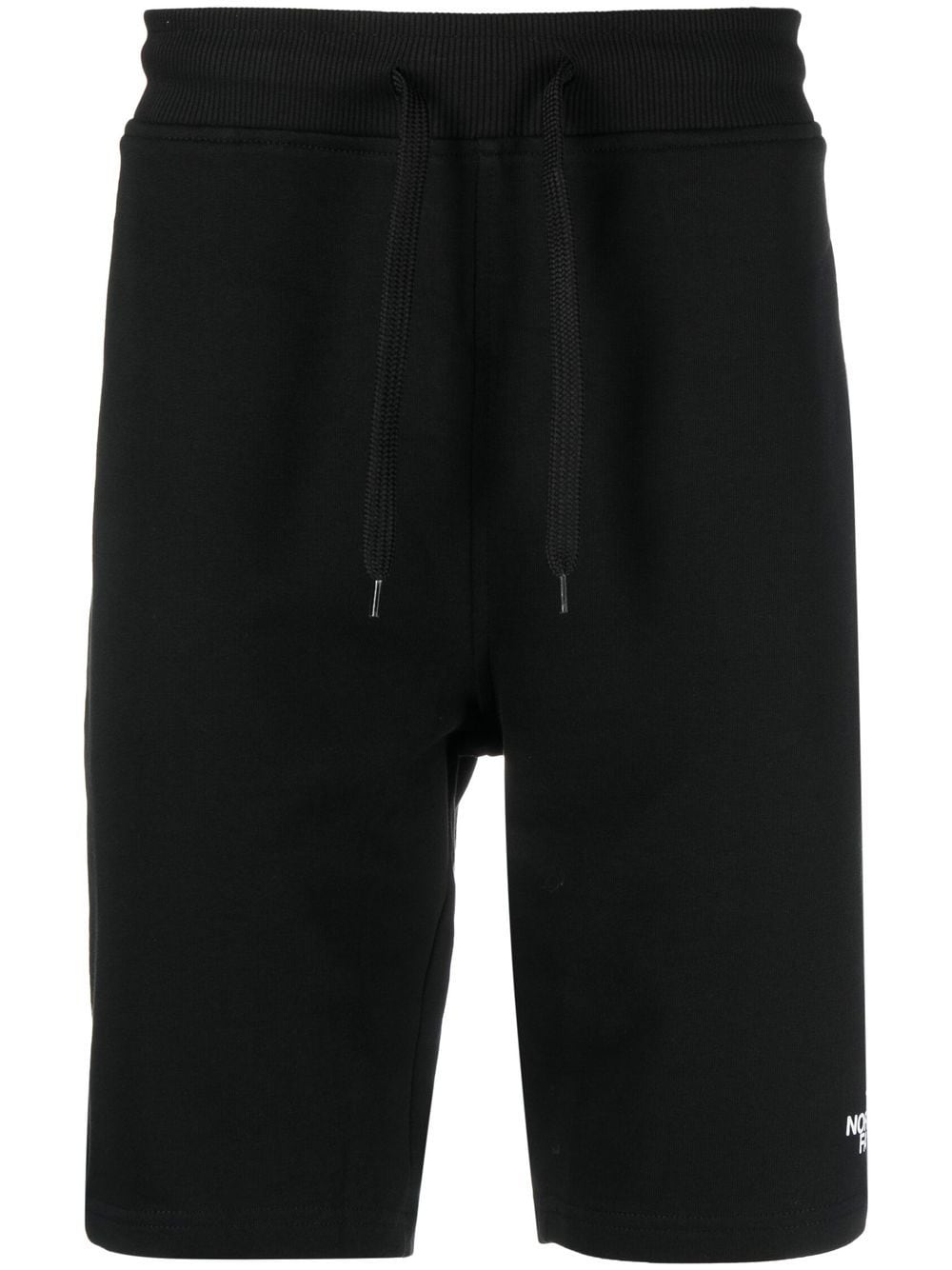 Image 1 of The North Face embroidered-logo knee-length shorts
