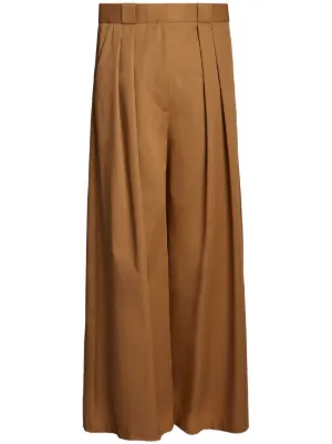 KHAITE Wide-Leg Pants for Women - Shop on FARFETCH
