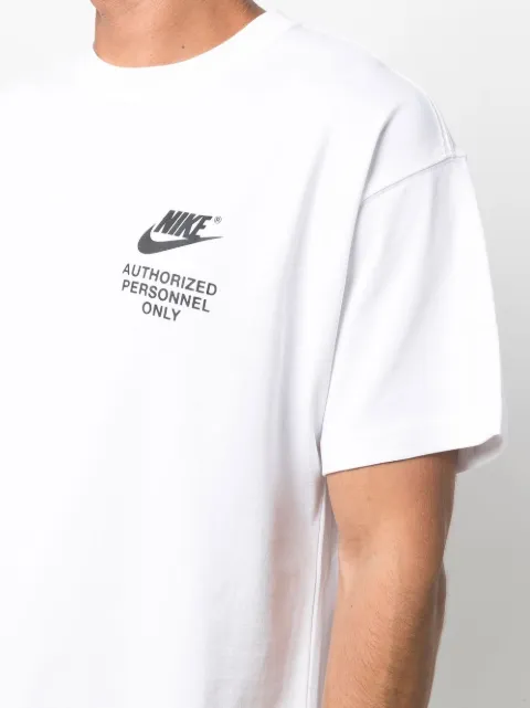 Nike 'Authorized Personnel Only' T-shirt - Farfetch