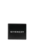 Givenchy logo-embossed leather wallet - Black