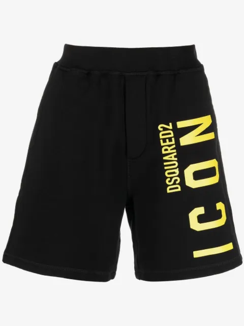 DSQUARED2 short de sport à logo Icon