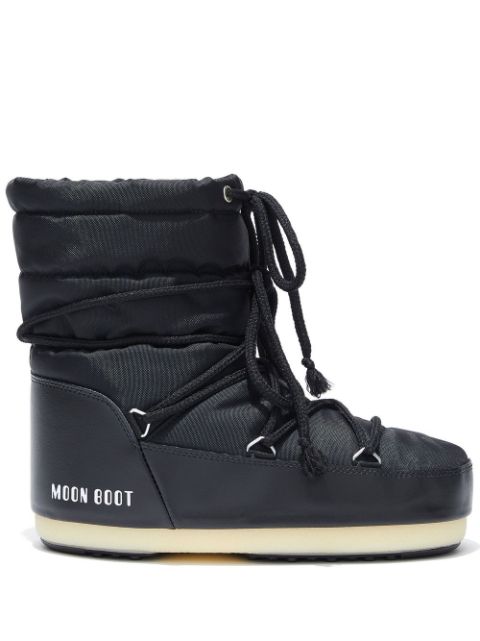 Moon Boot quilted logo-print ankle boots