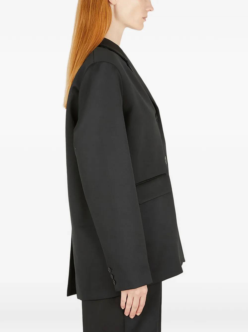  Soulland Blazer Con Botones - Negro 