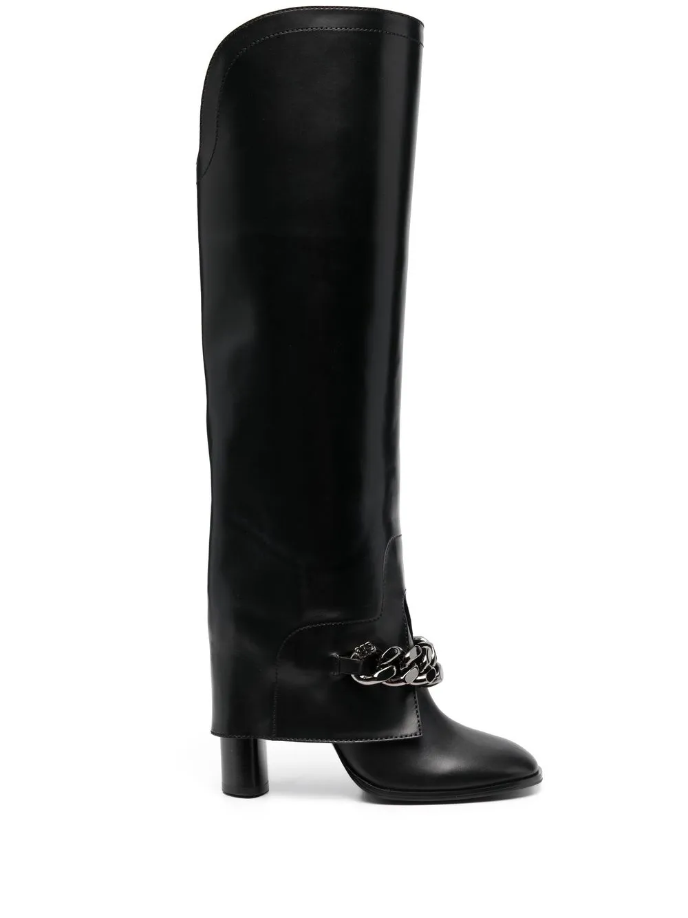 

Casadei botas con cadena gruesa - Negro