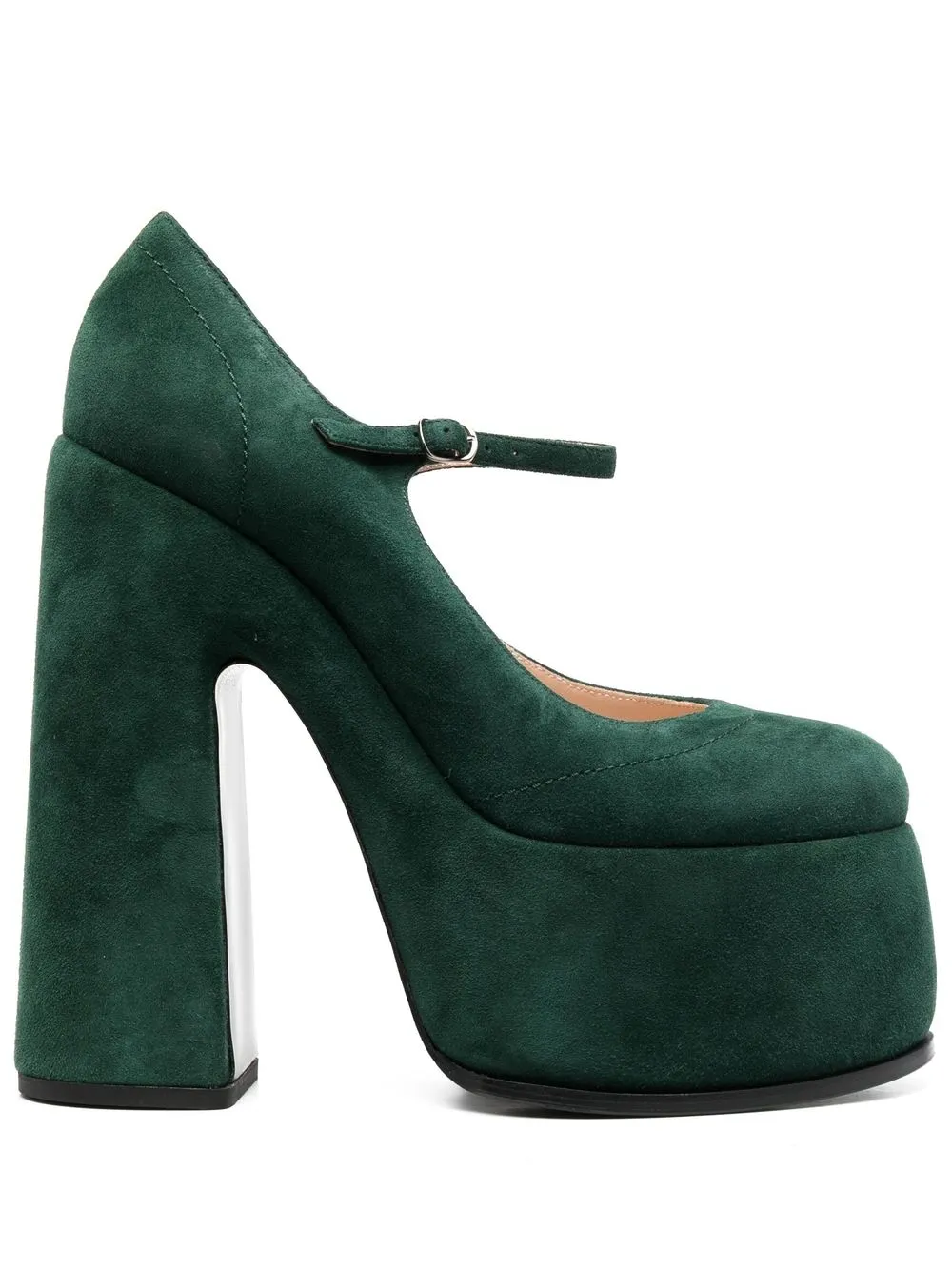 

Casadei zapatillas con plataforma de 170mm - Verde