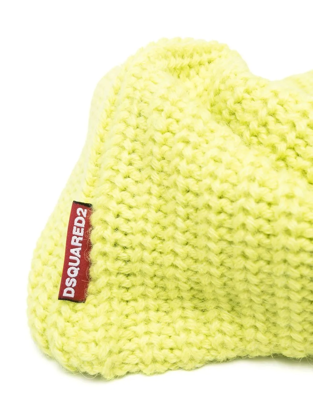 Dsquared2 Sjaal met logopatch - Groen