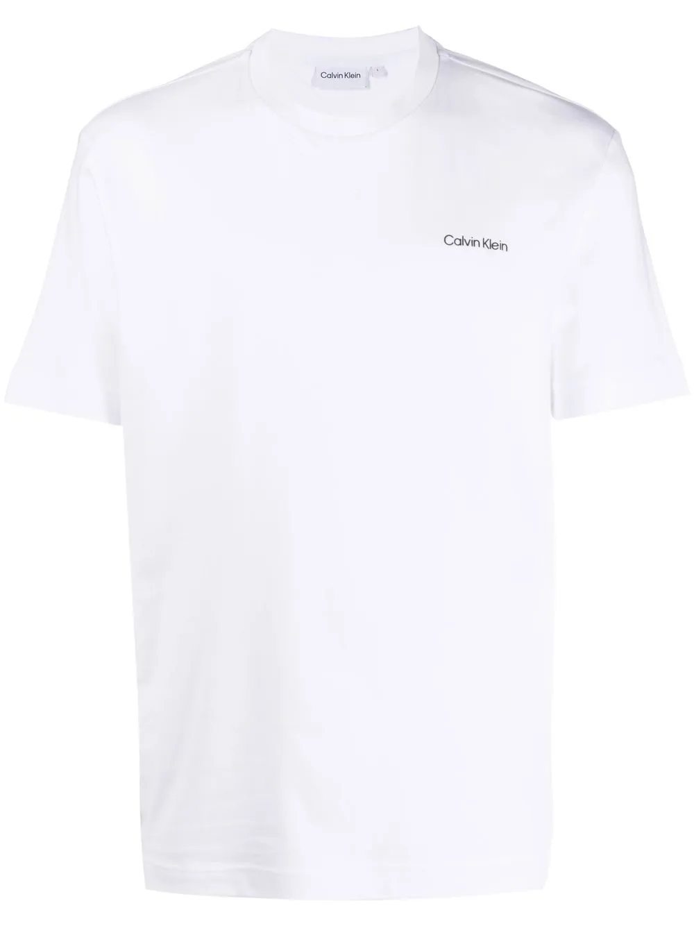 

Calvin Klein playera con logo micro - Blanco