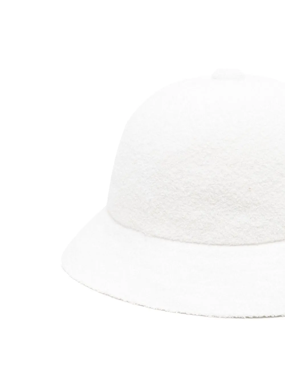 Kangol Vissershoed met geborduurd logo Wit