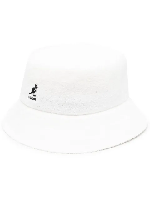 Kangol embroidered-logo bucket hat