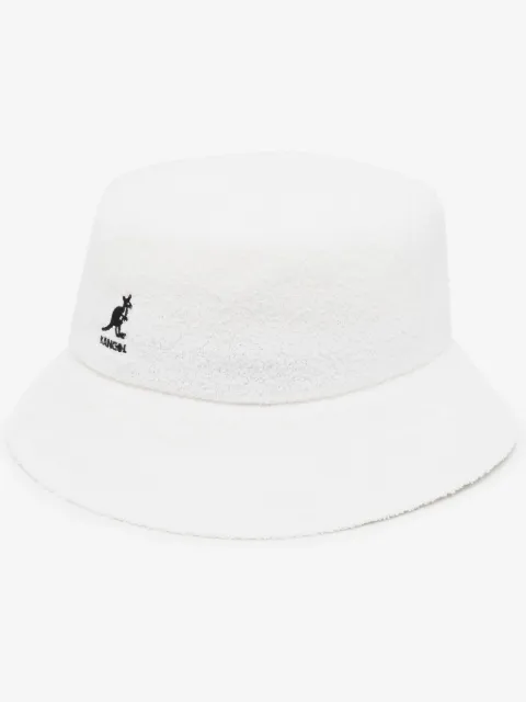 Kangol logo-embroidered bucket hat