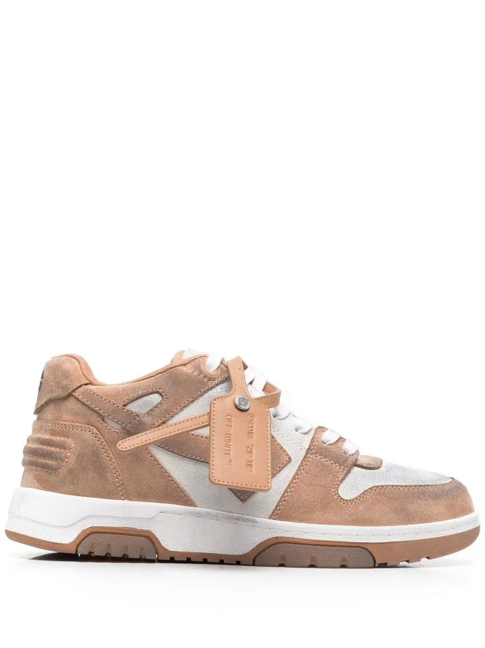 

Off-White tenis bajos Out of Office - Marrón