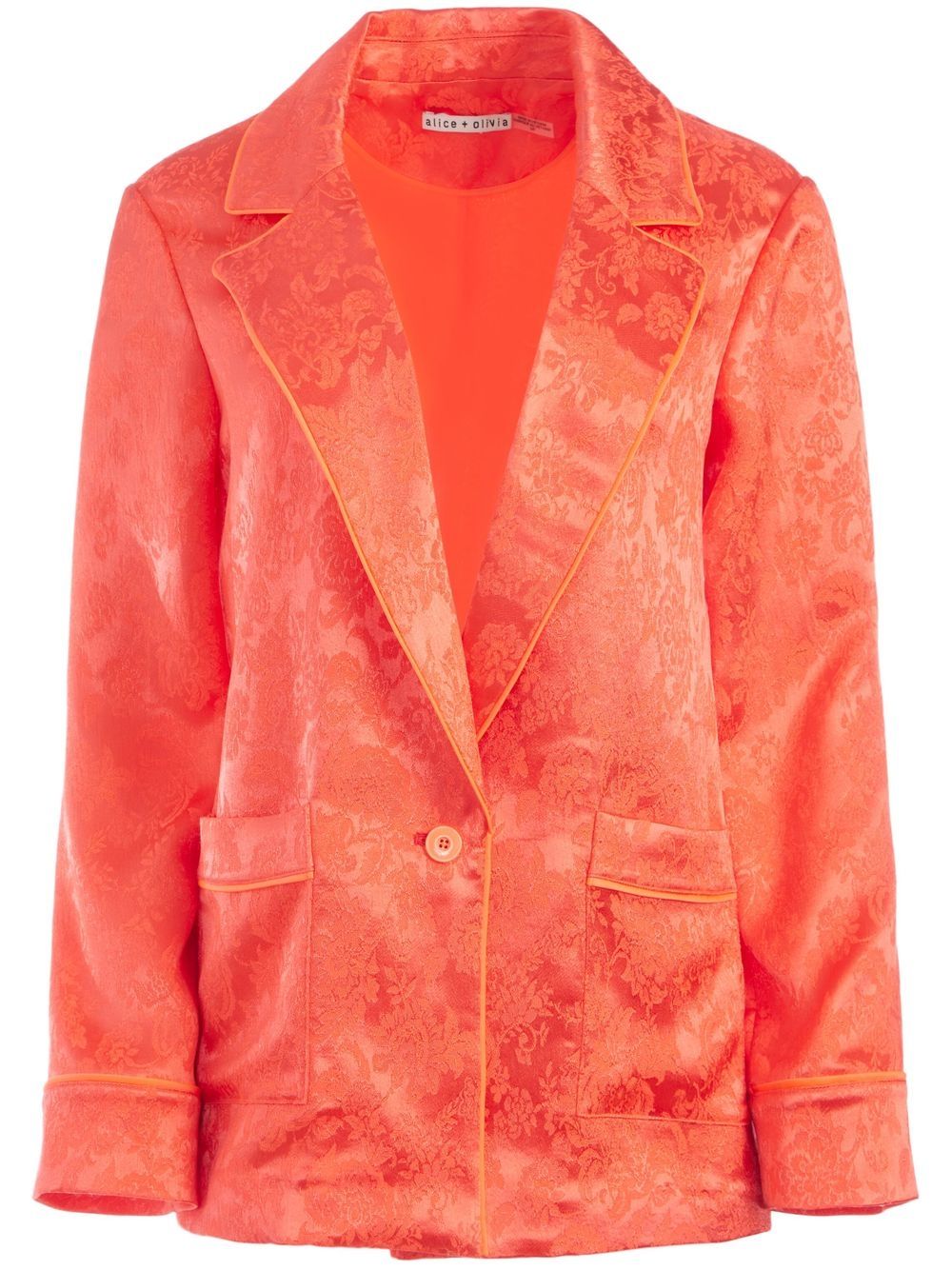 Alice and olivia shop pink velvet blazer