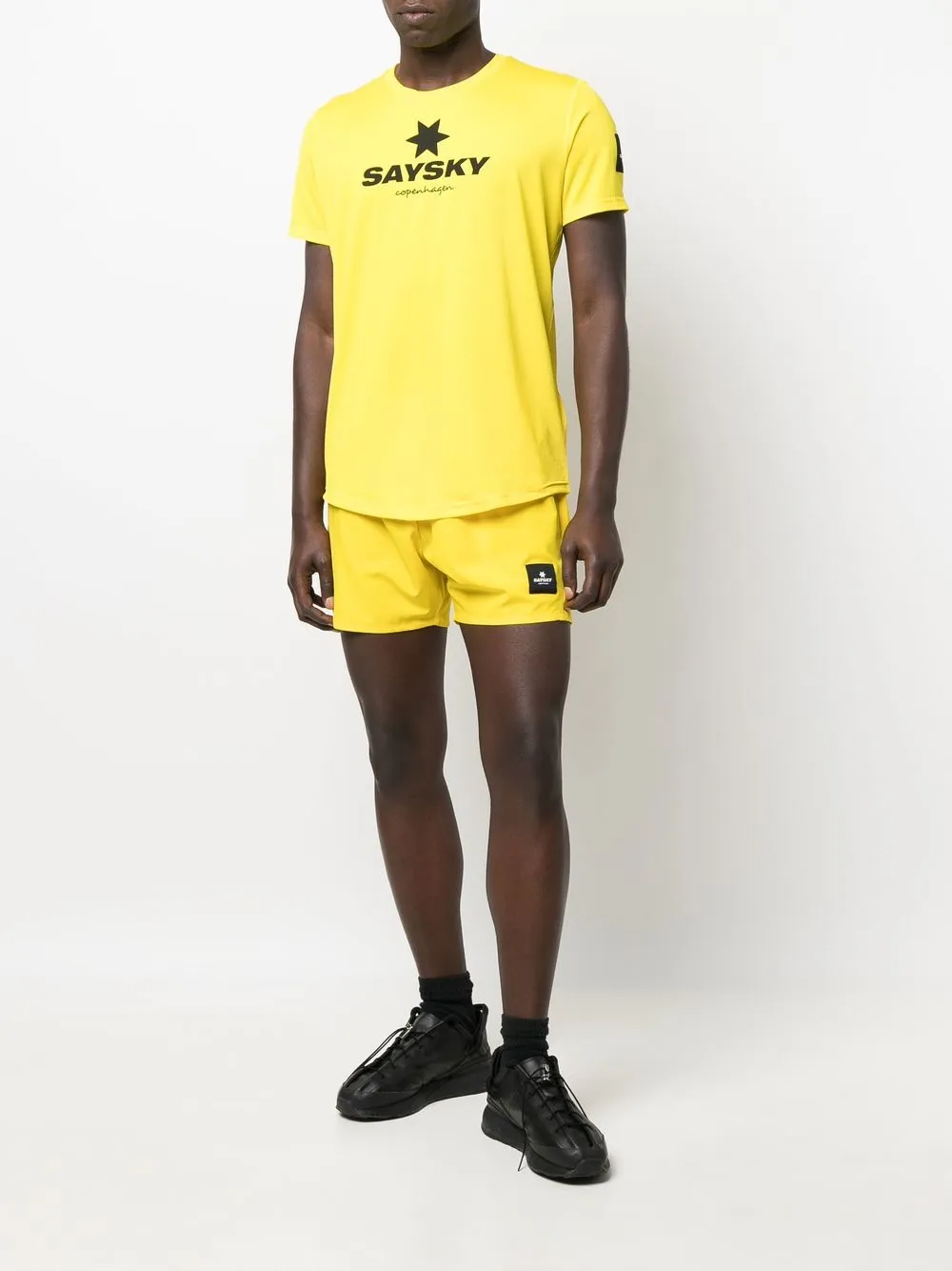 SAYSKY logo-patch track shorts | Track & Running Shorts | Image 2