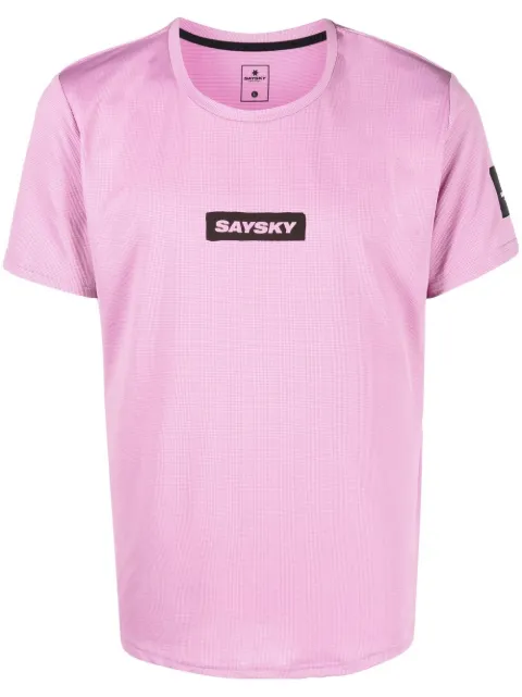 SAYSKY logo-print short-sleeve T-shirt 