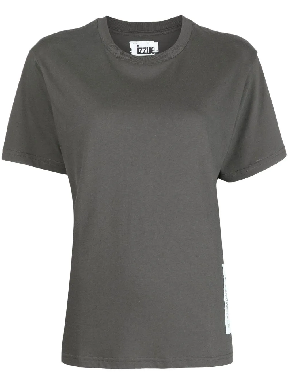 

izzue graphic-print short-sleeved T-shirt - Grey