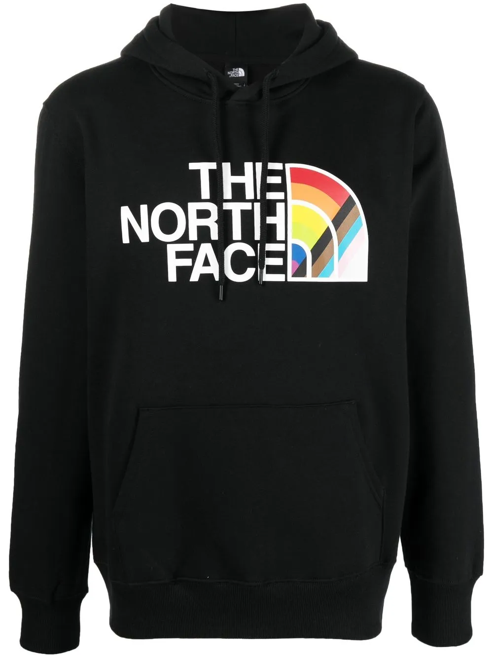 

The North Face logo-print pullover hoodie - Black