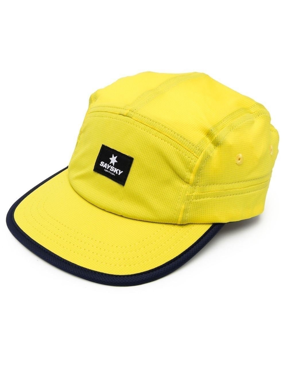 Saysky Logo-patch Baseball Cap In Yellow