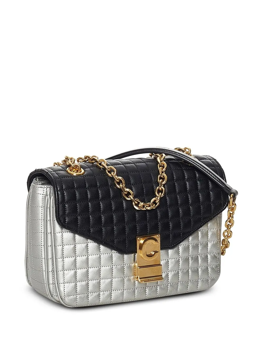 Céline Pre-Owned Square-Quilt Flap Shoulder Bag