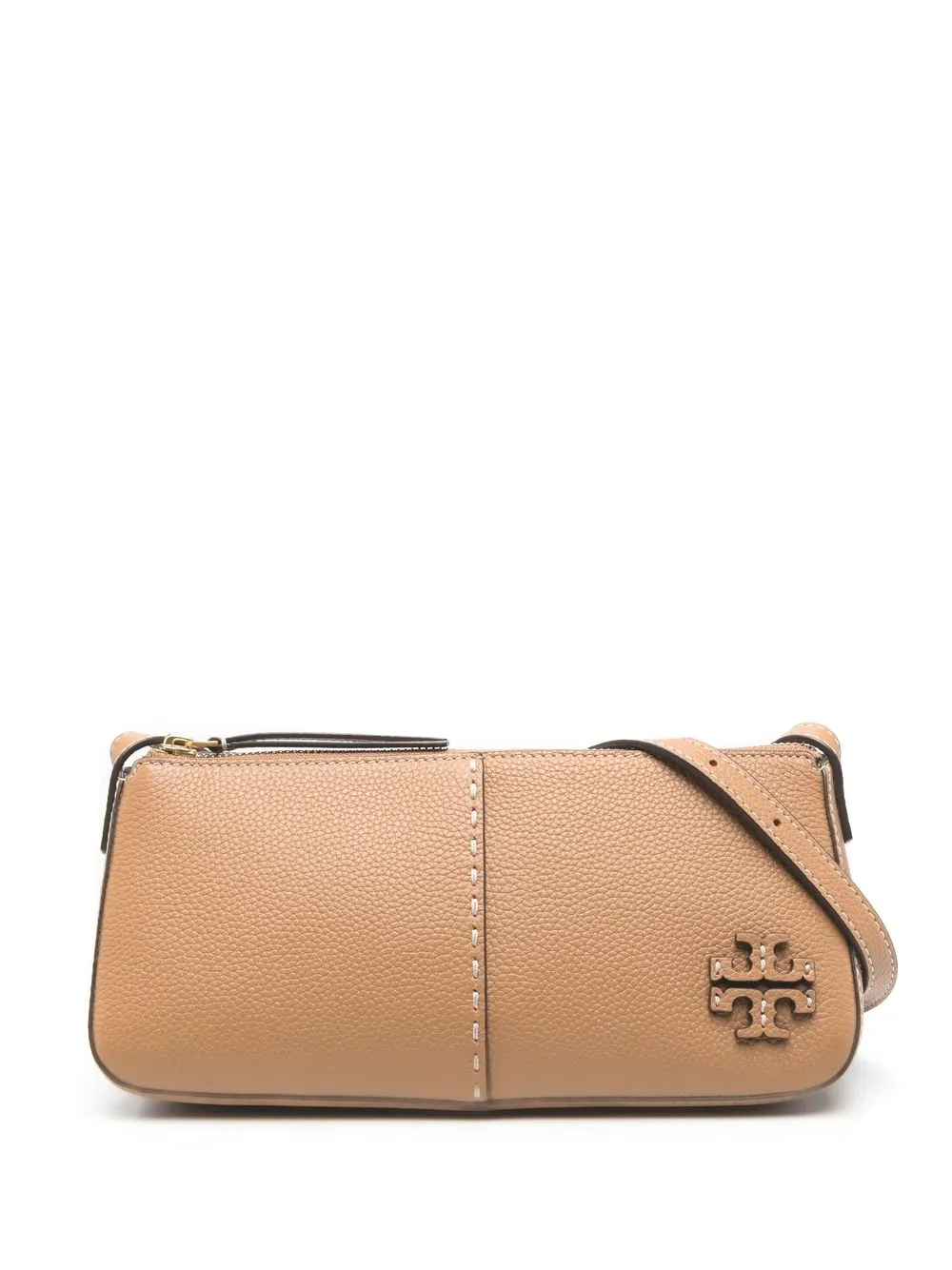 

Tory Burch logo-patch shoulder bag - Brown