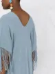 Caravana Butub fringe-trim dress