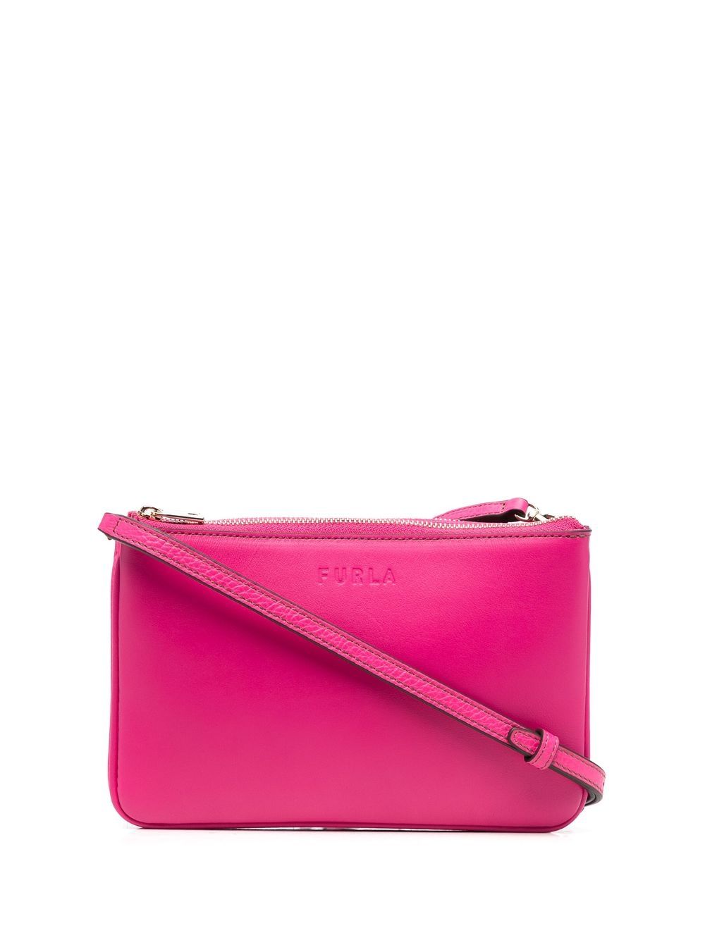 

Furla bolsa crossbody con bolsillos - Rosado