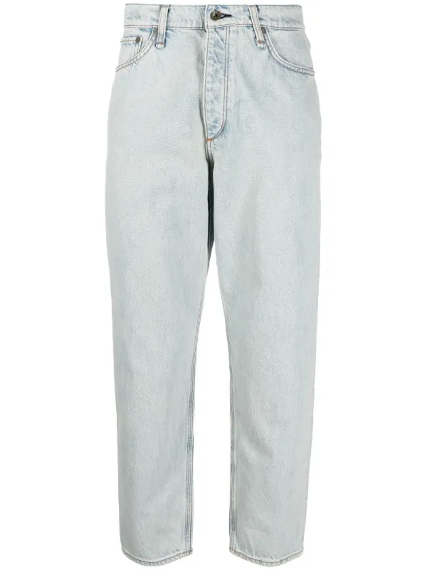 Rag \u0026 Bone mid-rise Straight Leg Jeans 