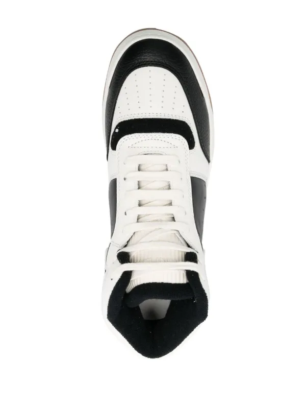 Saint Laurent サンローラン カラーブロック ハイカットスニーカー