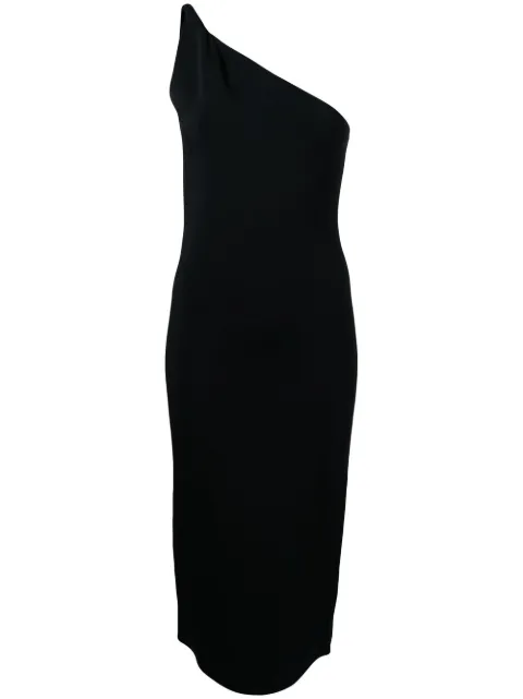 Galvan one-shoulder dress