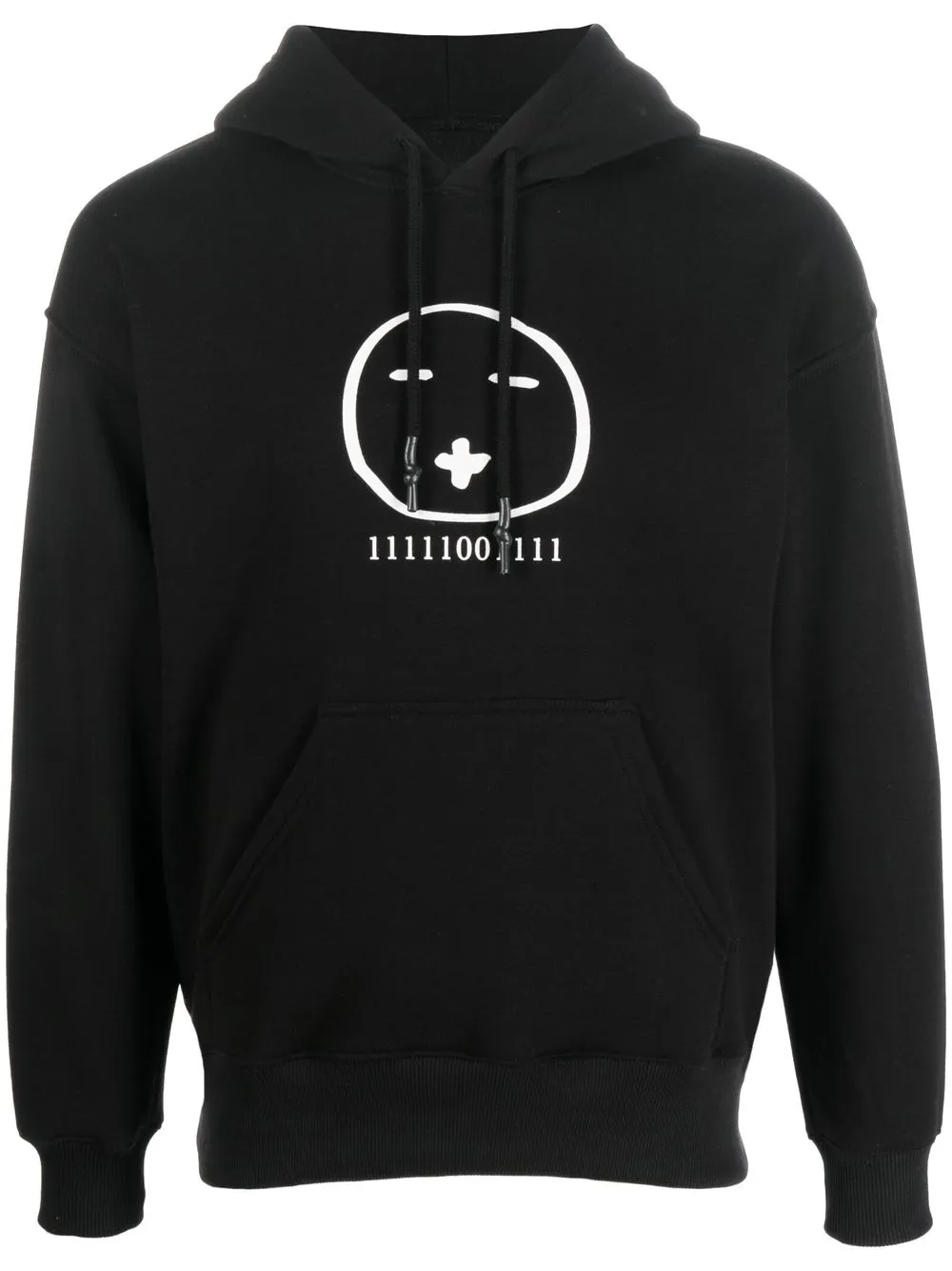 

Société Anonyme hoodie con estampado gráfico - Negro