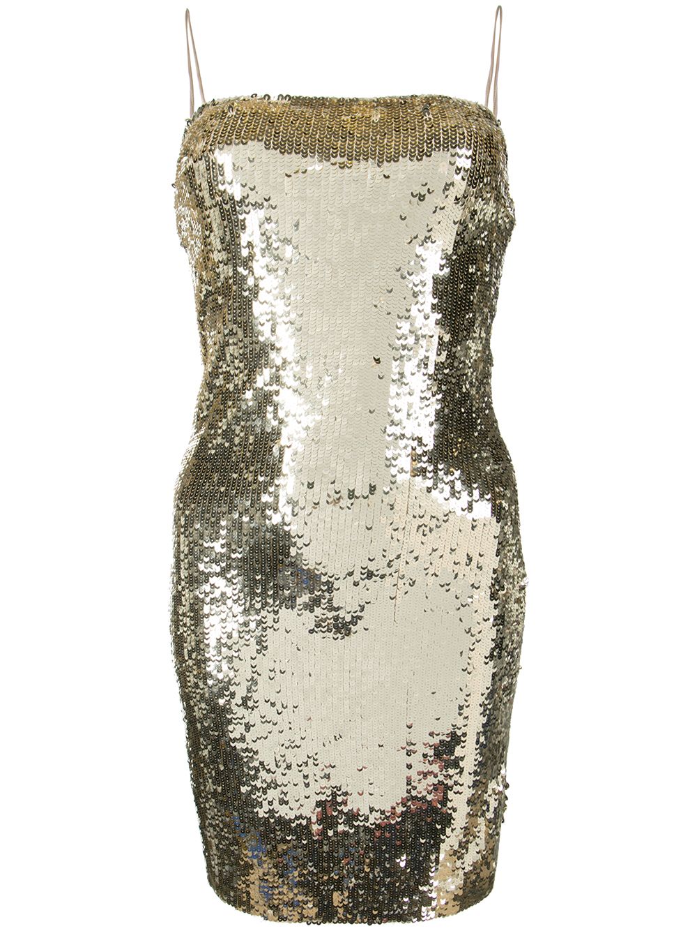 

Alice+Olivia vestido corto Nelle - Dorado