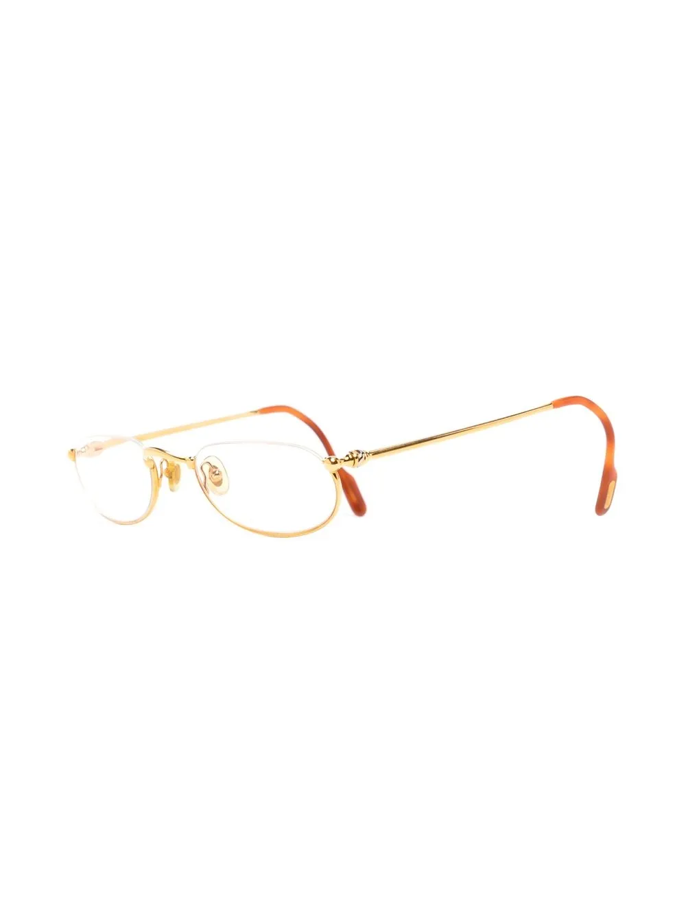 Cartier 19902000s ovalshaped Reading Glasses Farfetch
