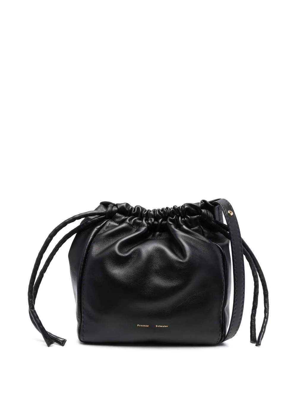 

Proenza Schouler drawstring leather shoulder bag - Negro