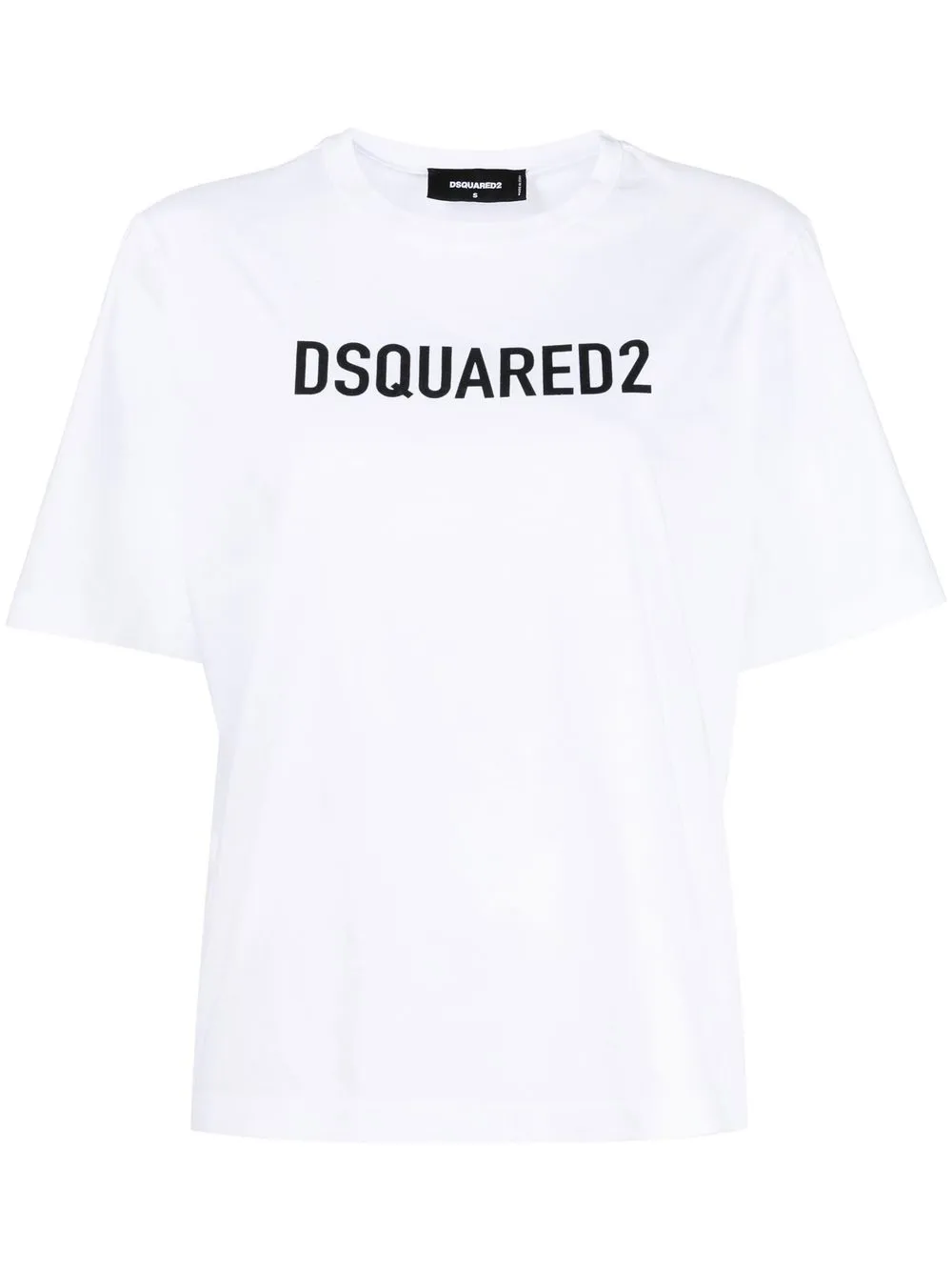 

Dsquared2 playera con logo estampado - Blanco