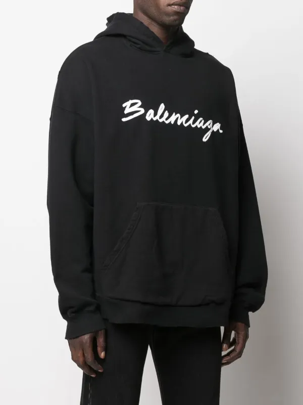 Balenciaga バレンシアガ ロゴ パーカー - Farfetch Balenciaga バレンシアガ ロゴ パーカー - Farfetch