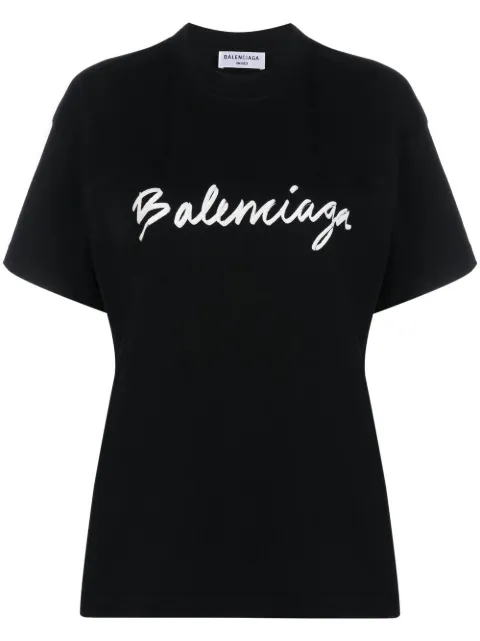 Balenciaga logo-print cotton T-shirt