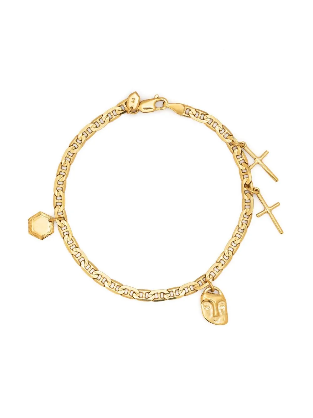 

Maria Black pulsera con dije Friend - Dorado