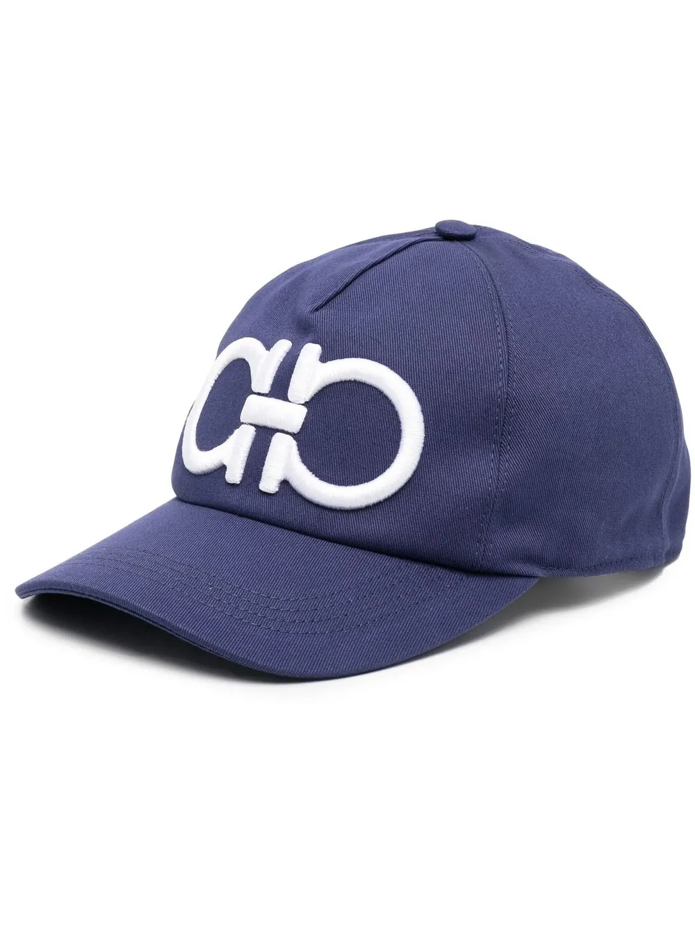

Salvatore Ferragamo gorra con logo bordado - Azul