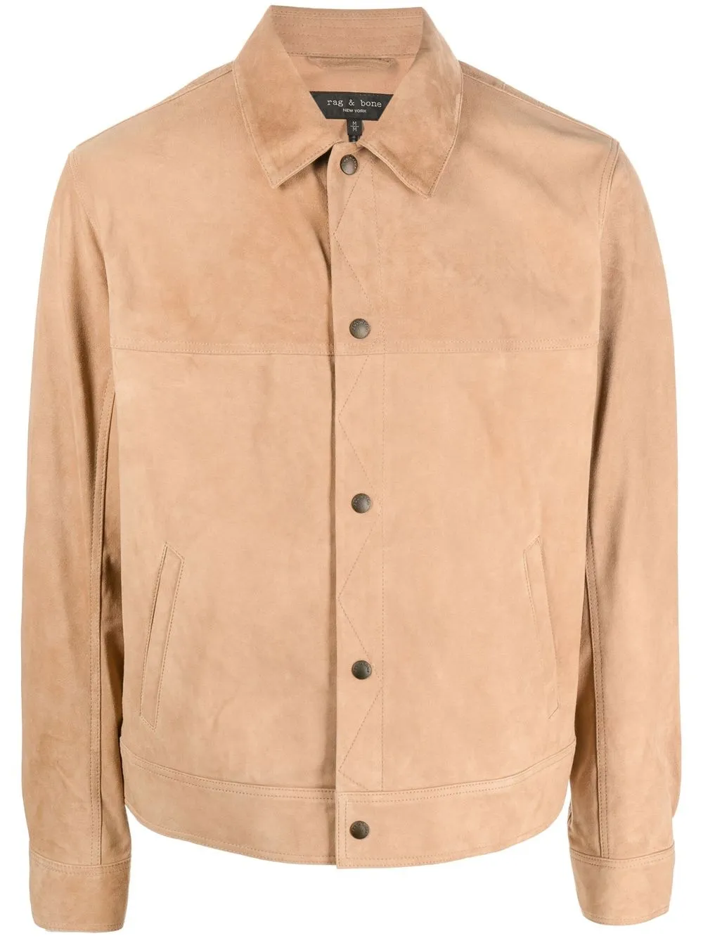 

Rag & Bone chamarra camisera con botones - Neutro
