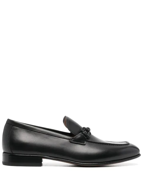 Ferragamo buckle-detail leather loafers