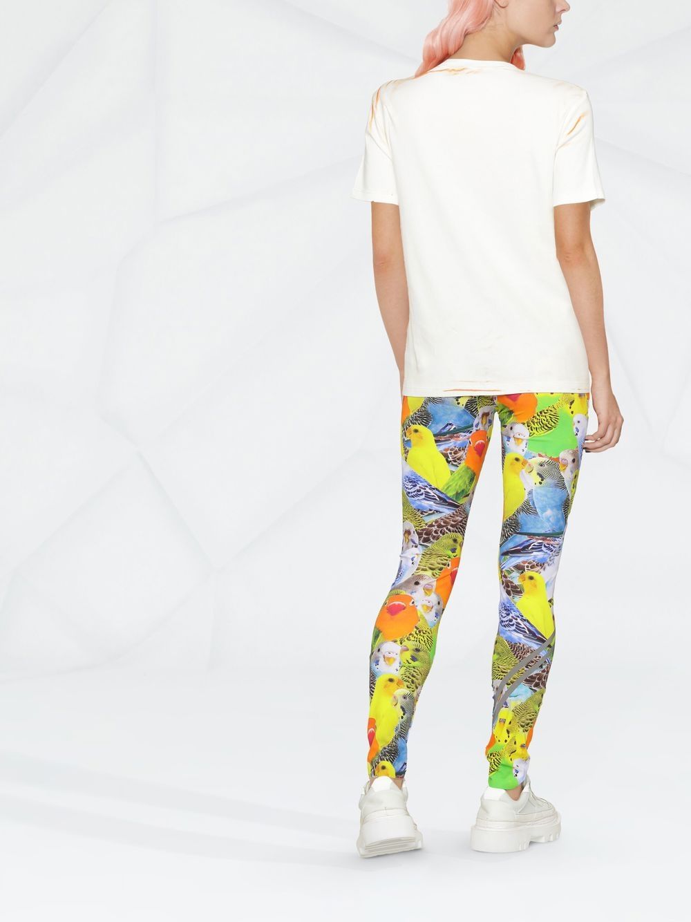 LOEWE bird-print leggings Women