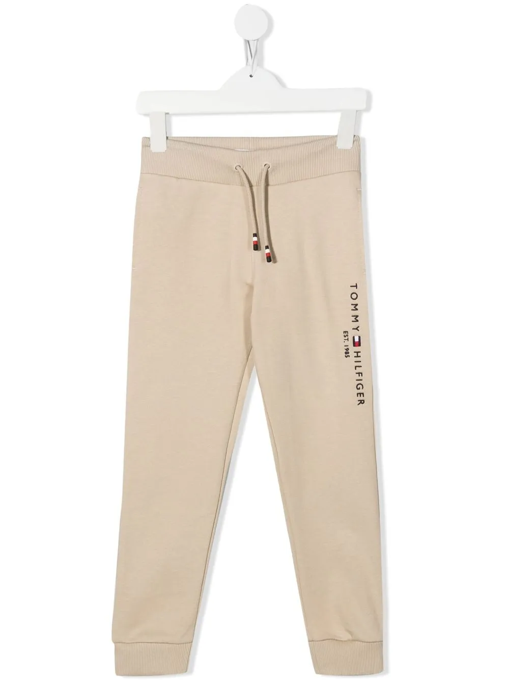 

Tommy Hilfiger Junior pantalones con logo bordado - Neutro