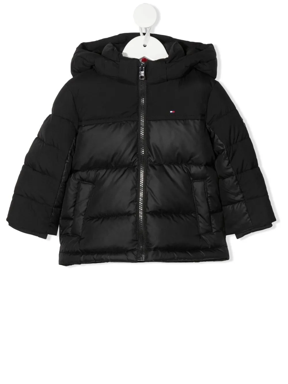 

Tommy Hilfiger Junior padded zip-up jacket - Black