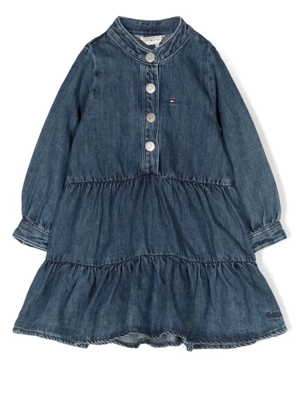 

Tommy Hilfiger Junior tiered denim dress - Blue